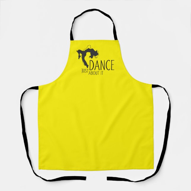 Funny Message - Just Dance about It 1 Schürze (Vorderseite)