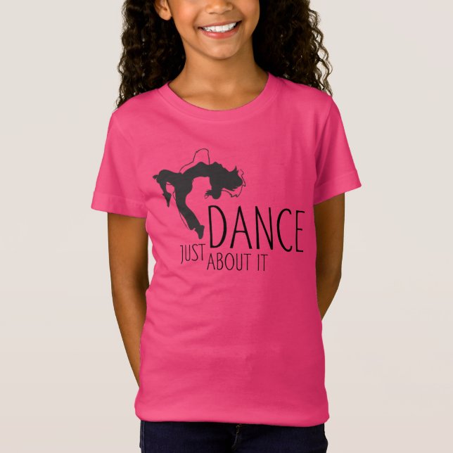 Funny Message - Just Dance about It 1 T-Shirt (Vorderseite)