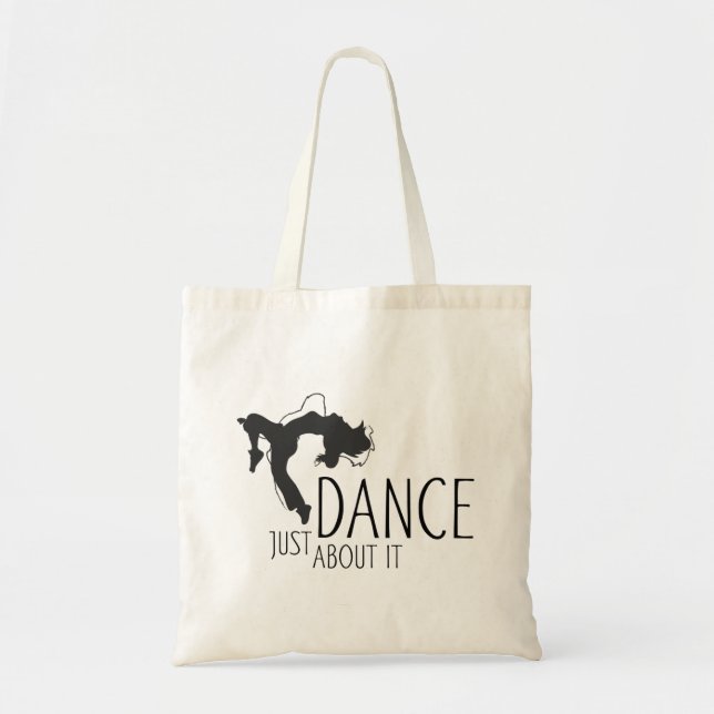 Funny Message - Just Dance about It 1 Tragetasche (Vorne)