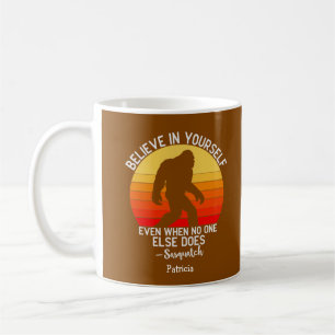 Funny Message von Big Foot/Sasquatch Kaffeetasse
