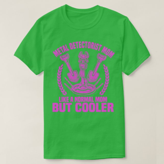Funny Metal Detection Schatzsuche Metal Detector T-Shirt (Design vorne)