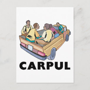 Funny Mexican Carpul Postkarte