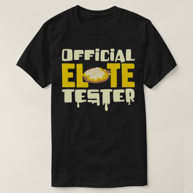 Funny Mexican Food Recipio 3 T-Shirt (Design vorne)