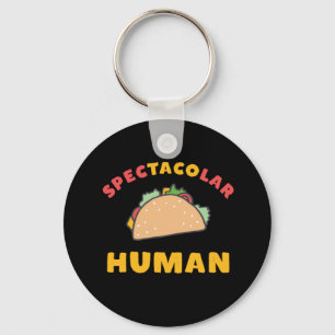 Funny mexikanischen Food Pun Taco Spektakulär Men Schlüsselanhänger