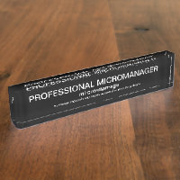 Funny Micromanager Design