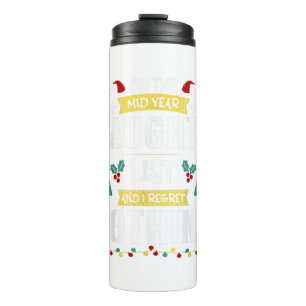 Funny Mid Year Weihnachten im Juli Beach Sommer Ch Thermosbecher