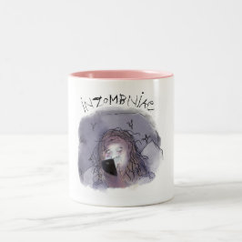 Funny Midlife Insomnia Zombie Tasse
