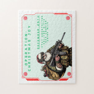 Funny Military/Christmas Santa