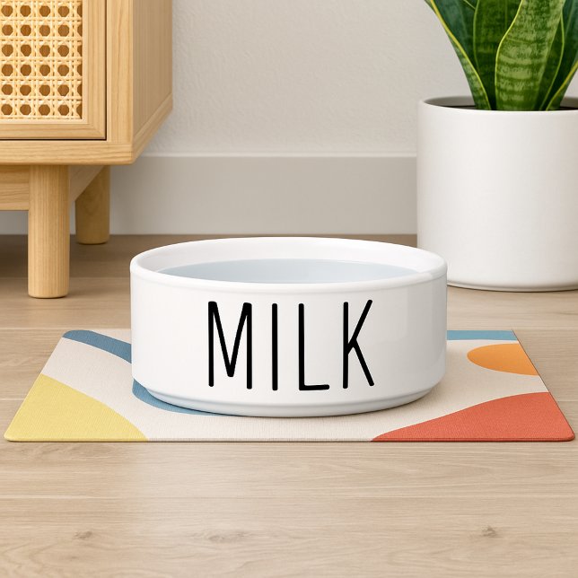Funny Milk Dog Napf (Funny Milk Dog Bowl
)