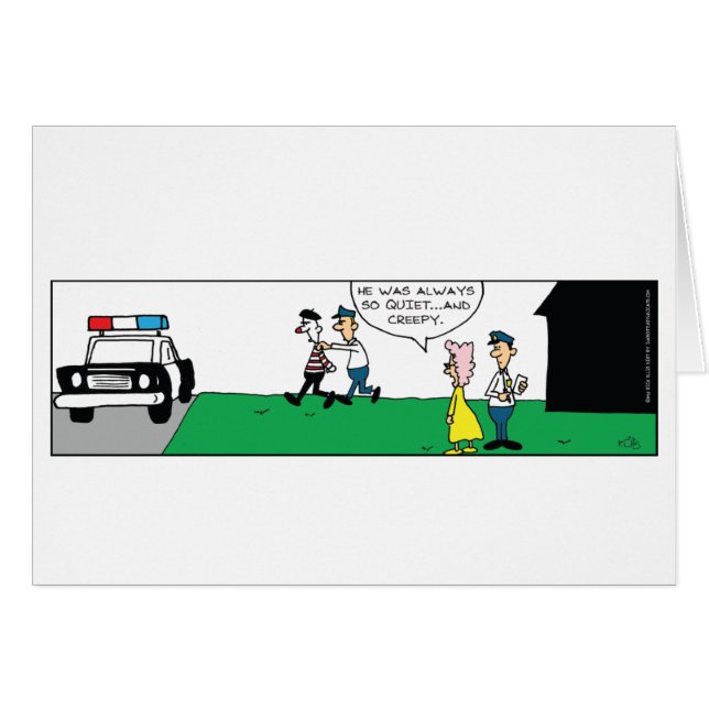 Funny Mime Neighbor (Vorderseite (Horizontal))