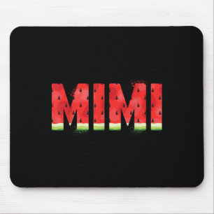 Funny Mimi Watermelon Sommerfrüchte Familie Matchi Mousepad