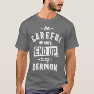Funny Minister Shirt Pastor Würdigung Sermon