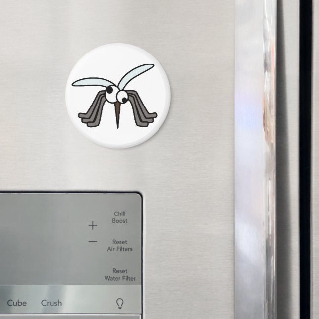 Funny Mit Augen Cartoon Mosquito Magnet (In Situ (Kühlschrank))