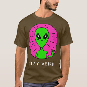 Funny mit einer Pose Bleibe komisches Geschenk T-Shirt