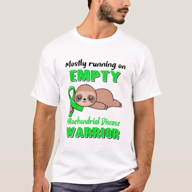 Funny Mitochondrial Disease Awareness Geschenke T-Shirt (Vorderseite)