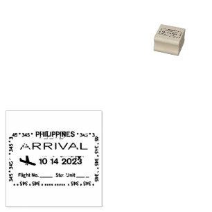 Funny Mock-up Passport Einstiegs-Briefmarke   PHIL Gummistempel