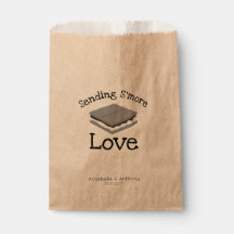 Funny Modern Sending Smore Liebe Hochzeit Leckerei
