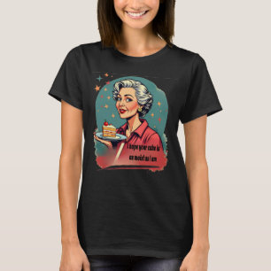 Funny Moist Cake Grafik T-Shirt für Frauen