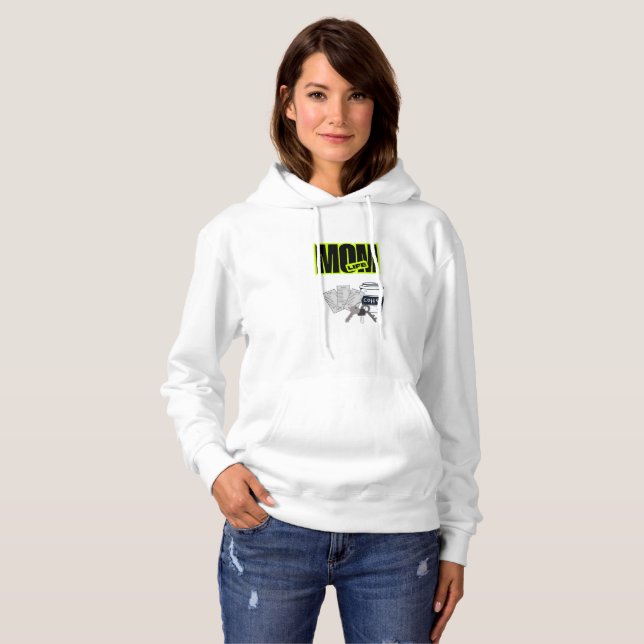 Funny Mom Life T-Shirt Hoodie (Vorne ganz)