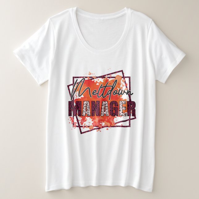 Funny Mom Meltdown Manager (Design devant)