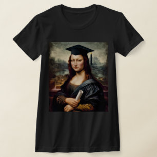 Funny Mona Lisa Graduate T-Shirt