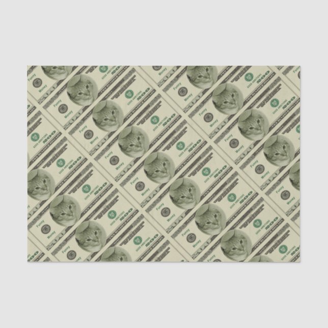 Funny Money Seidenpapier (Vorderseite)