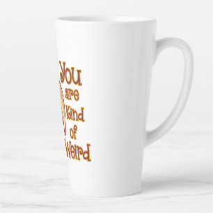 Funny Monkey Banane Sie sind irgendwie komisch Milchtasse