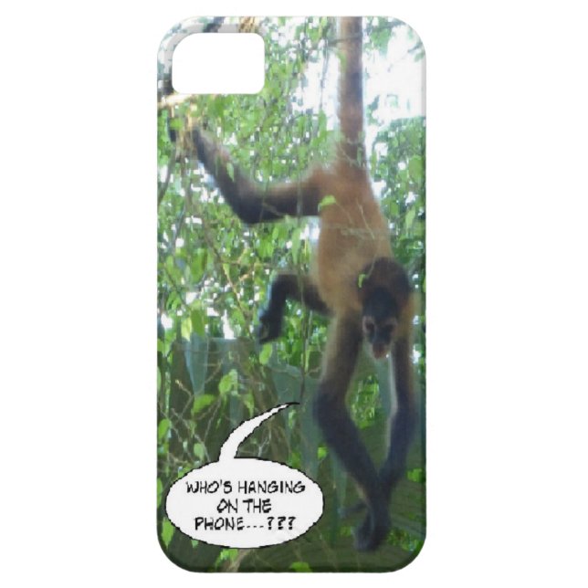 Funny Monkey Phone Case (Rückseite)