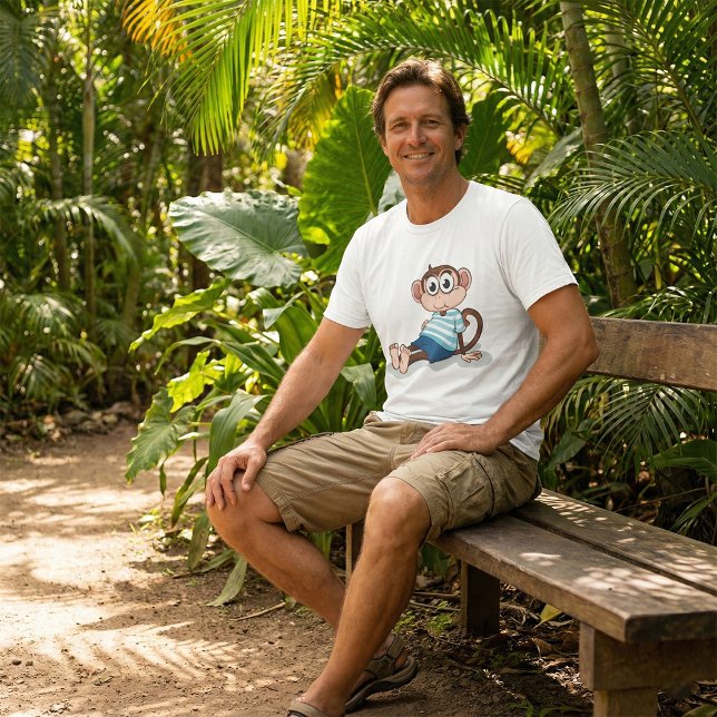 Funny Monkey T-Shirt (Von Creator hochgeladen)
