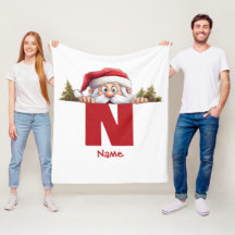 Funny Monogram Family Christmas