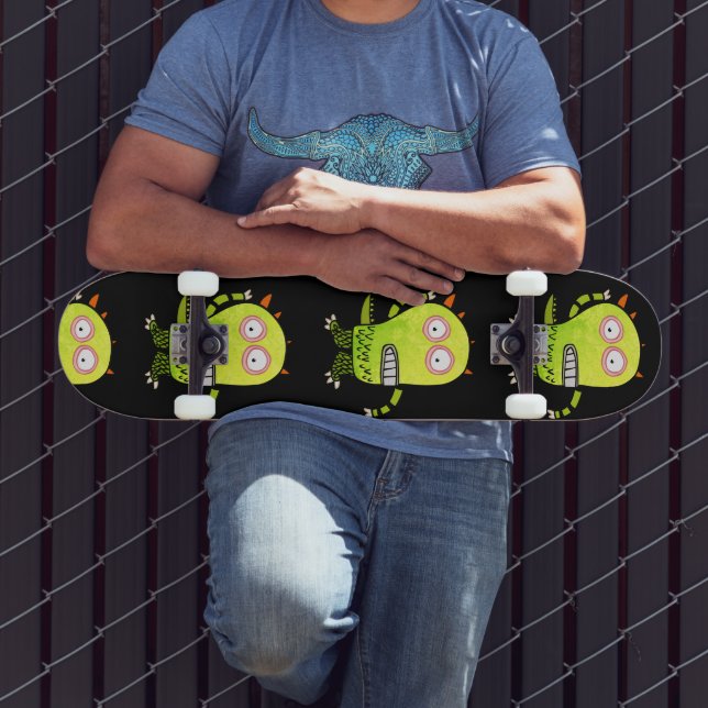 FUNNY MONSTER ALIEN Skateboards (Außenbereich 3)