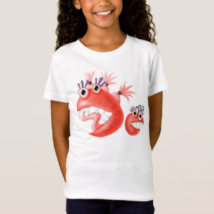 Funny Monster Crazy Niedlich T-Shirt