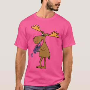 Funny Moose Playing Trumpet T-Shirt