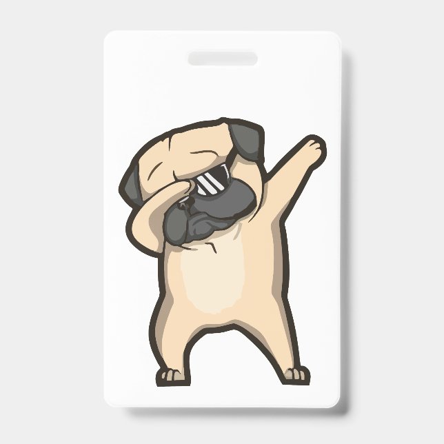 Funny Mops Ausweis (Vorderseite)