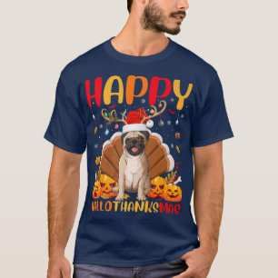 Funny Mops Dog Lover Happy Mops HelloDankeMas T-Shirt