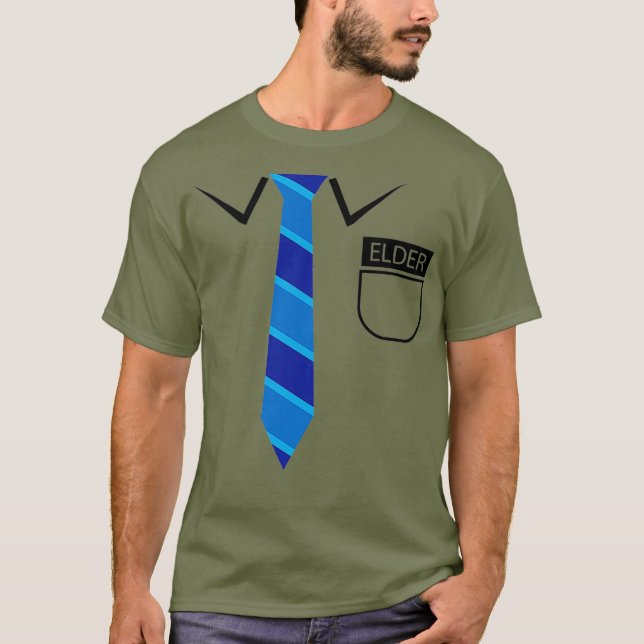 Funny Mormon    LDSMissionary Costume T-Shirt (Vorderseite)