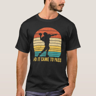 Funny Mormon Missionar LDS Football und es kam T-Shirt