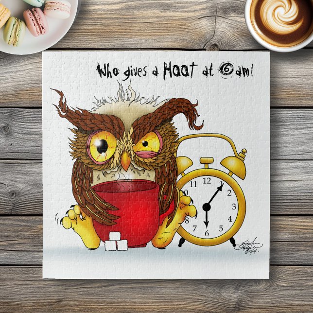 Funny Morning Cranking Owl (Von Creator hochgeladen)
