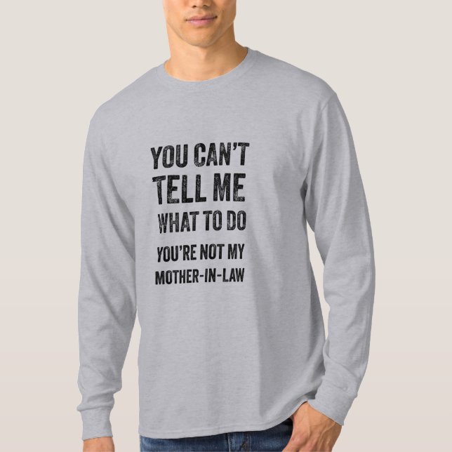 Funny Mother-in-Law Retro Design T-Shirt (Vorderseite)