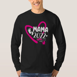Funny Mother Shirt Mama Loading 2022 New Mama 2022