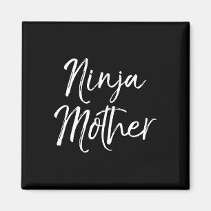Funny Mother's Day Geschenk für Mamas Karate Gesch Magnet