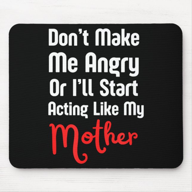 Funny Mother's Day  Mousepad (Vorne)