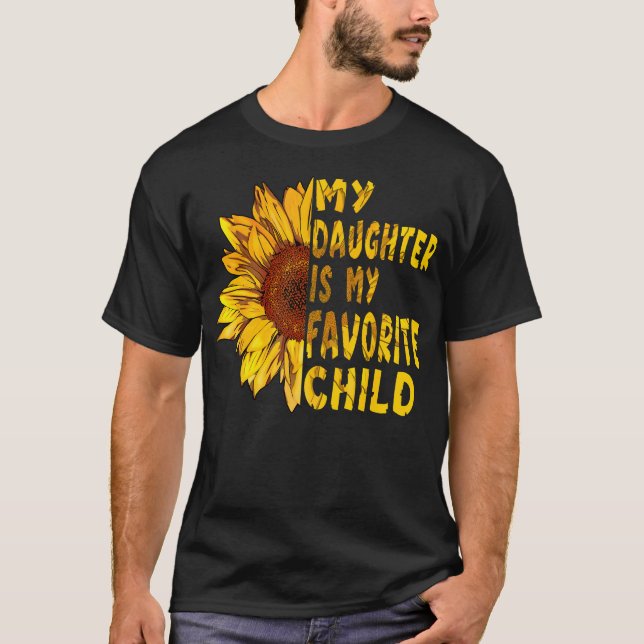Funny Mother'S Day Shirts My Daughter Is My Favori (Vorderseite)