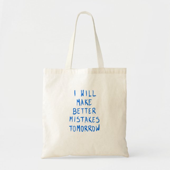 Funny Motivierend Tote Bag Tragetasche (Vorne)