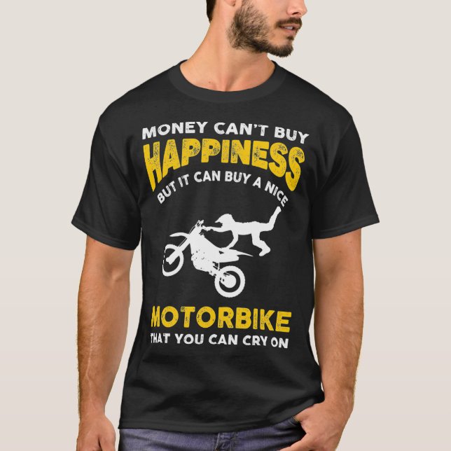 Funny Motocross MX Joke Sprichwort für Freestyle T-Shirt (Vorderseite)