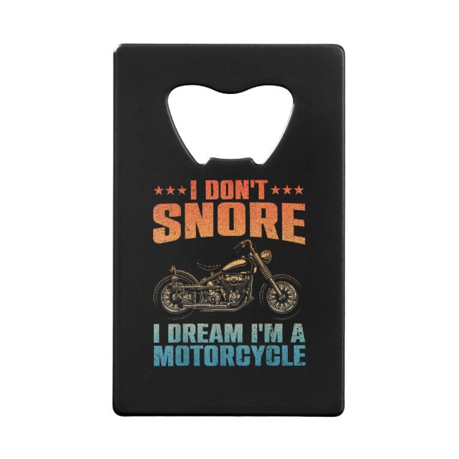Funny Motorrad Design für Männer Frauen Motorrad R Geldbeutel Flaschenöffner (Vorderseite)