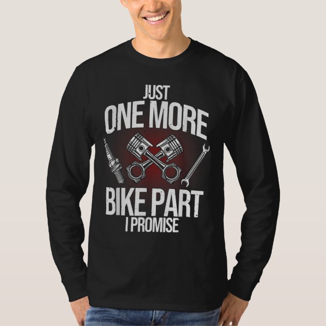 Funny Motorrad Mechanic Geschenke Männer Cool noch T-Shirt (Vorderseite)