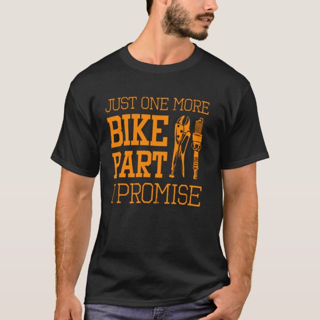 Funny Motorrad Mechanic Männer Cool noch ein Bike  T-Shirt (Vorderseite)