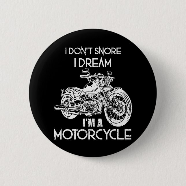 Funny Motorrad Reiten Rad Reiter Rad Reiter Reiten Button (Vorderseite)