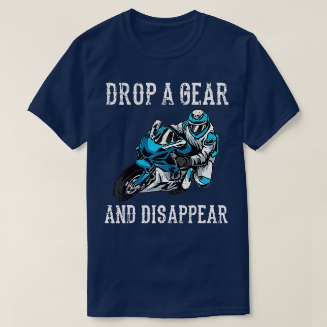 Funny Motorrad Rider Geschenk für Motorradfahrer m T-Shirt (Design vorne)